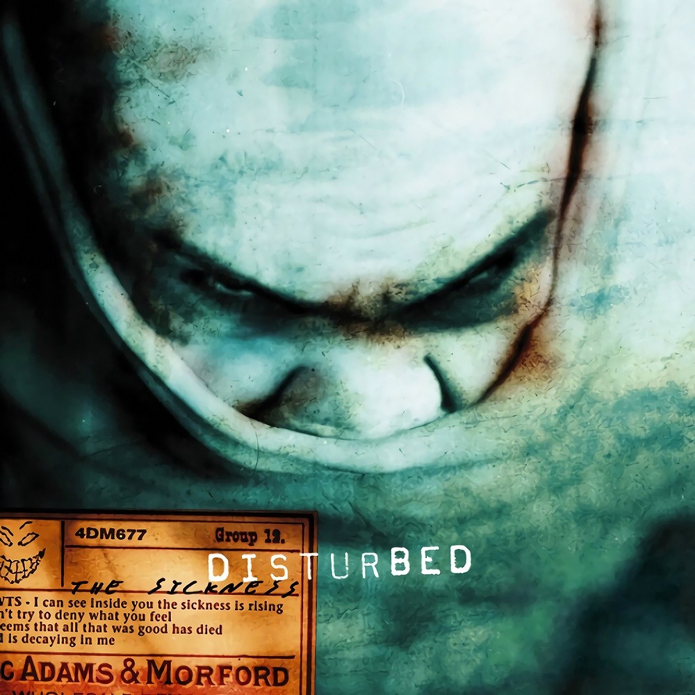 Disturbed - The Sickness (2000) Cover