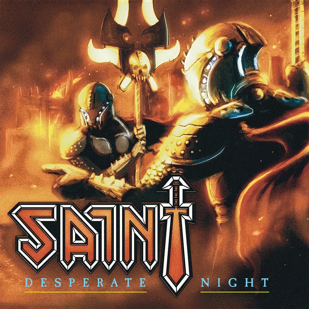 Saint - Desperate Night (2012) Cover