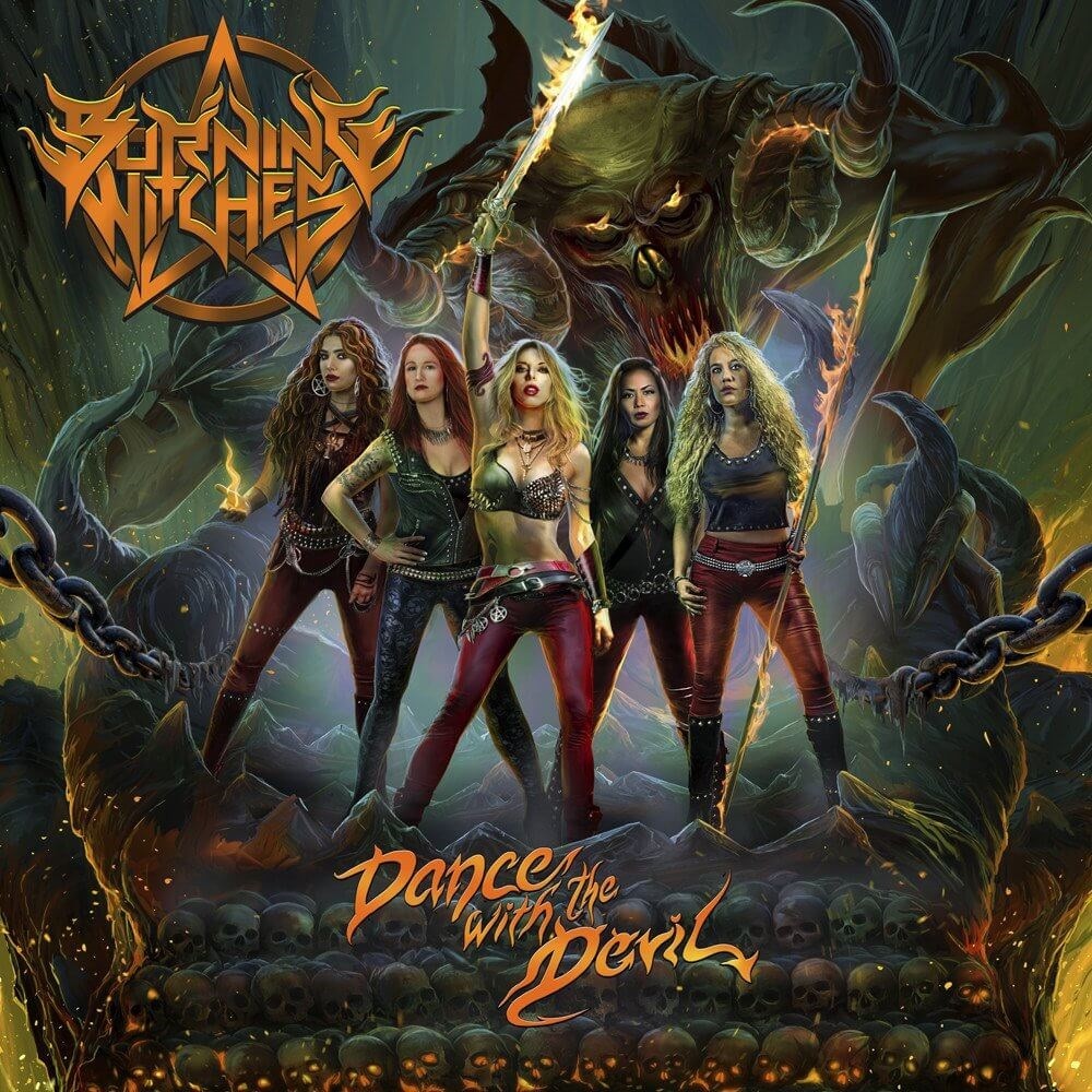 Burning Witches - Dance With the Devil (2020) Cover