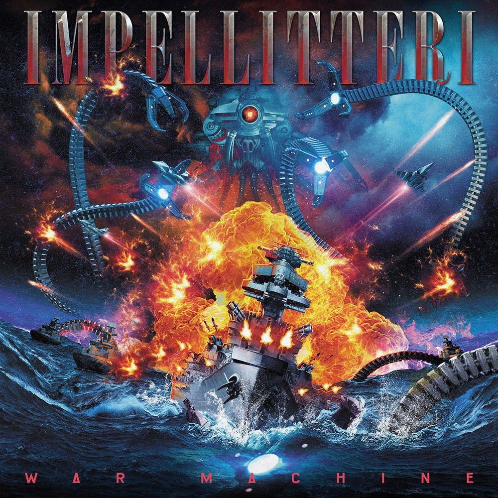 Impellitteri - War Machine (2024) Cover