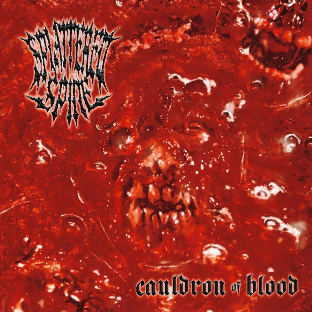 Splattered Spine - Cauldron of Blood (2024) Cover