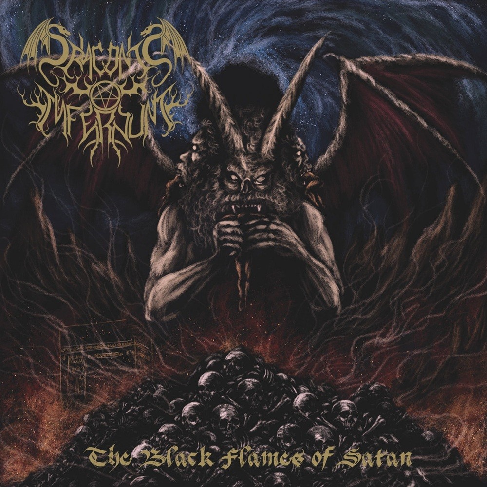 Draconis Infernum - The Black Flames of Satan (2026) Cover