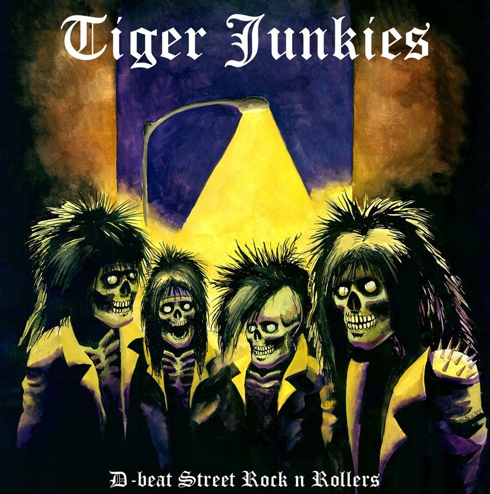 Tiger Junkies - D-Beat Street Rock n Rollers (2008) Cover