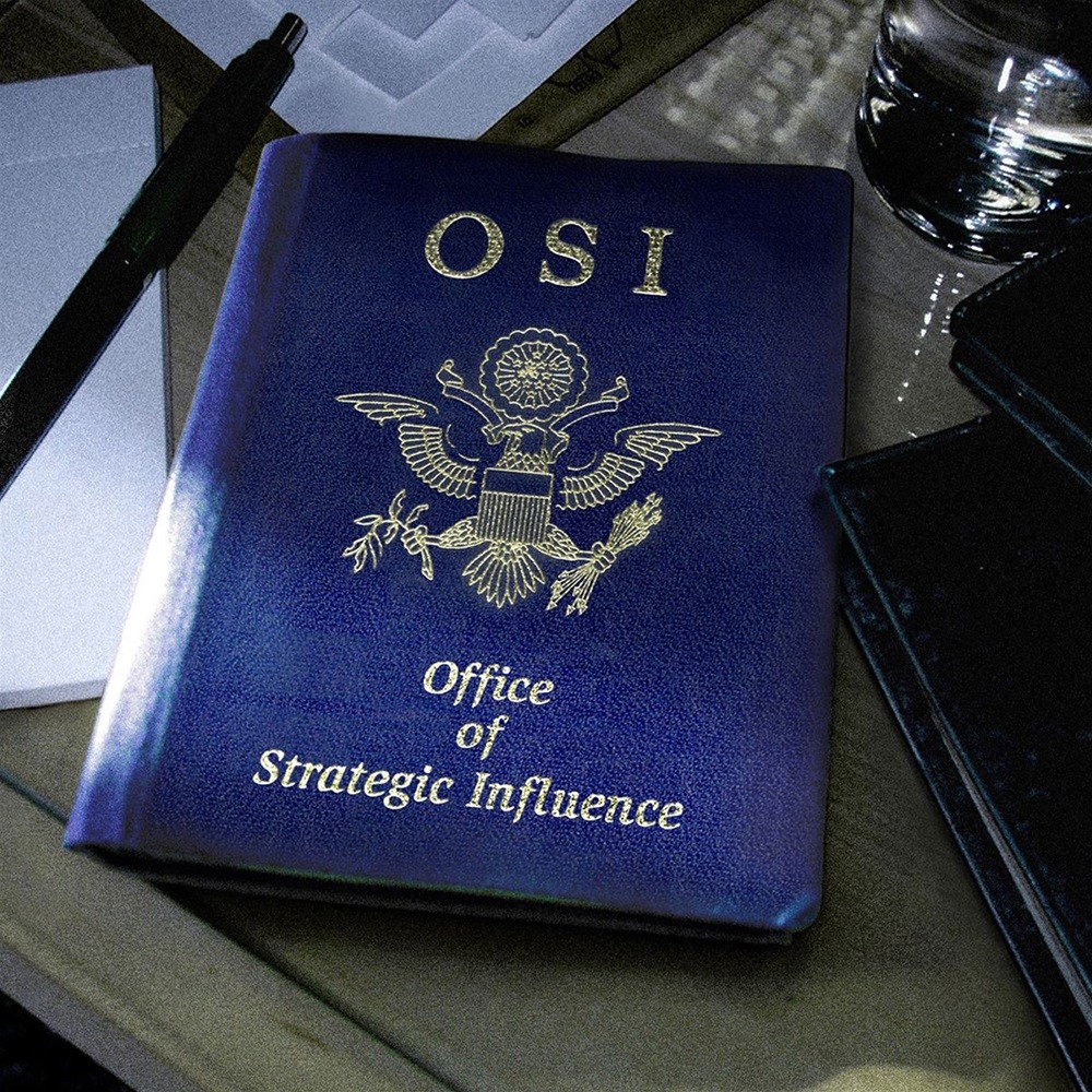OSI - Office of Strategic Influence (2003) Cover