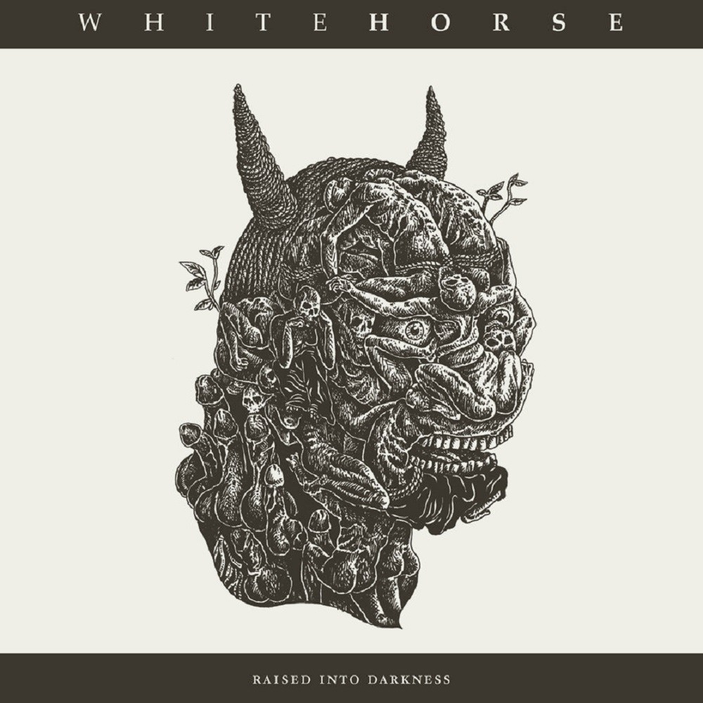 Whitehorse - Raised Into Darkness (2014) Cover
