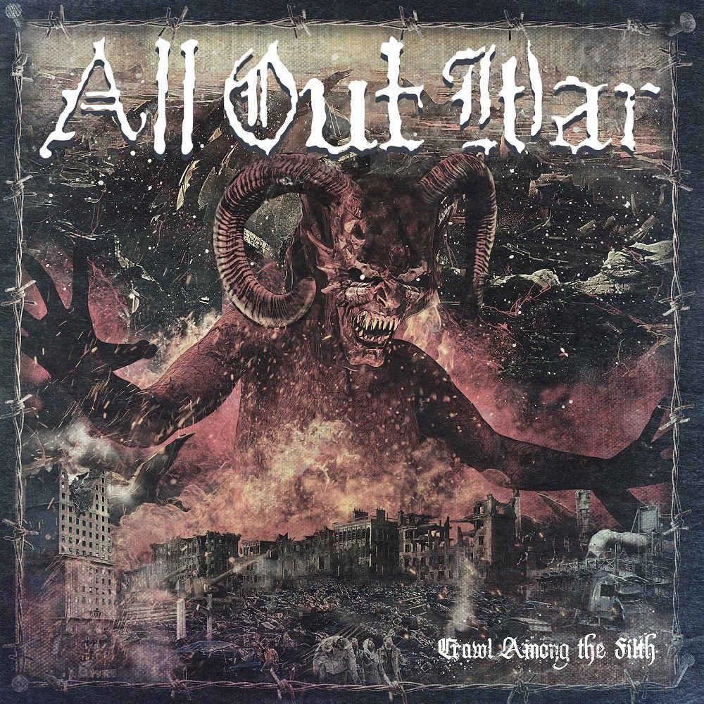 All Out War - Crawl Among the Filth (2019) Cover