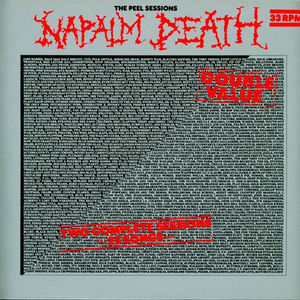 Napalm Death - The Peel Sessions (1989) Cover