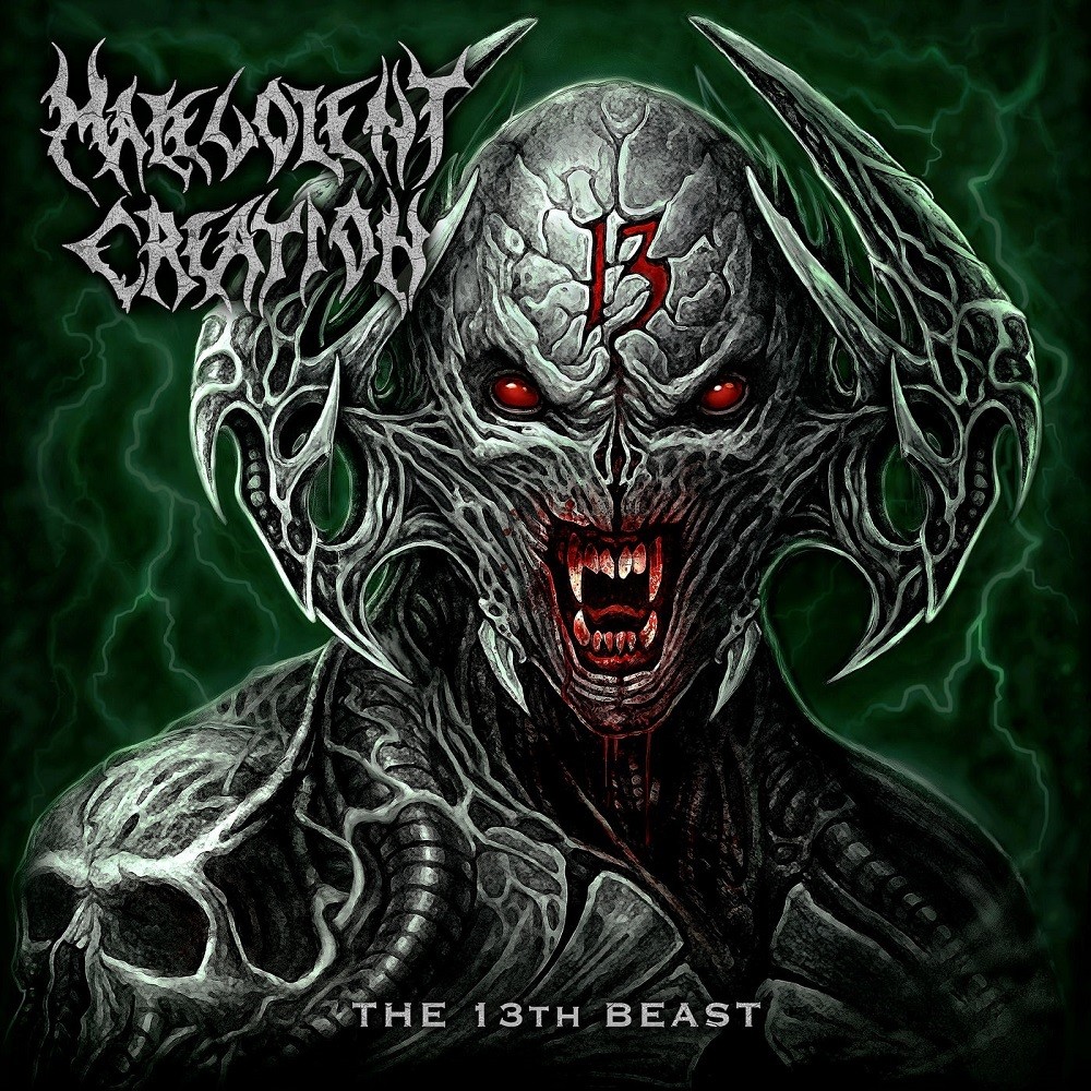 Malevolent Creation - The 13th Beast (2019) Cover