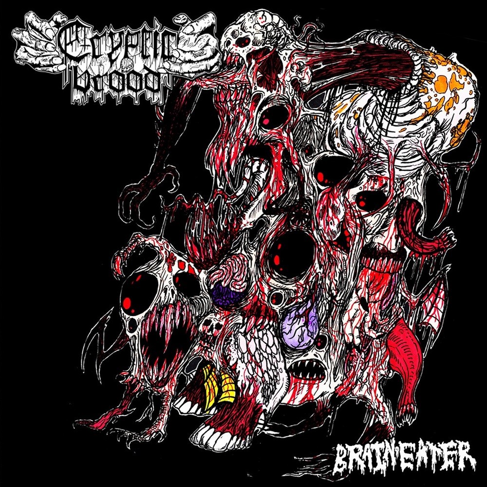 Cryptic Brood - Brain Eater (2017) Cover