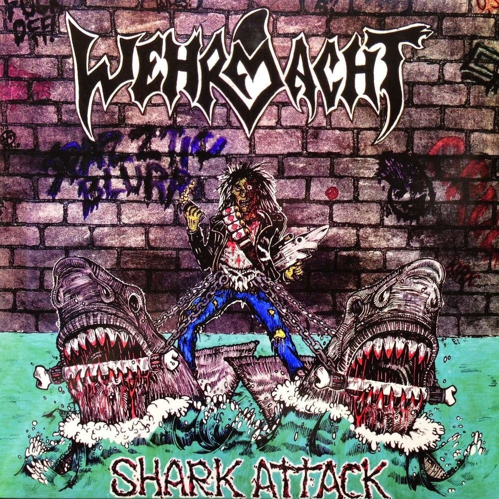 Wehrmacht - Shark Attack (1987) Cover