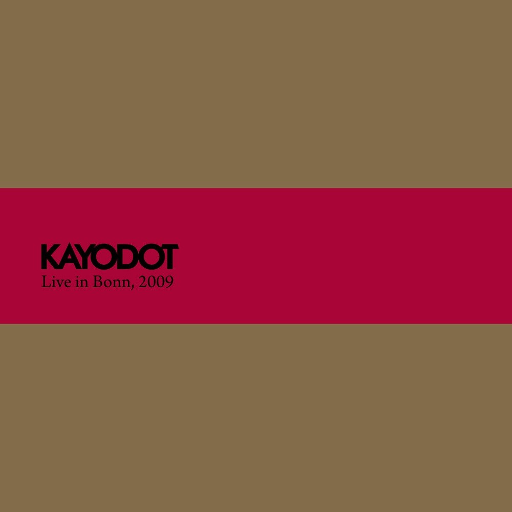 Kayo Dot - Live in Bonn, Germany, October 7, 2009 (2010) Cover