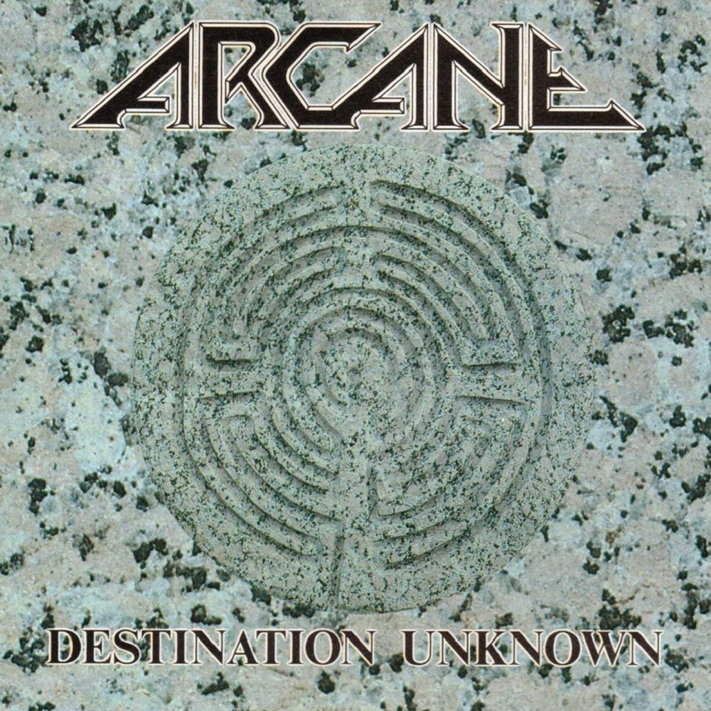Arcane (USA) - Destination Unknown (1990) Cover