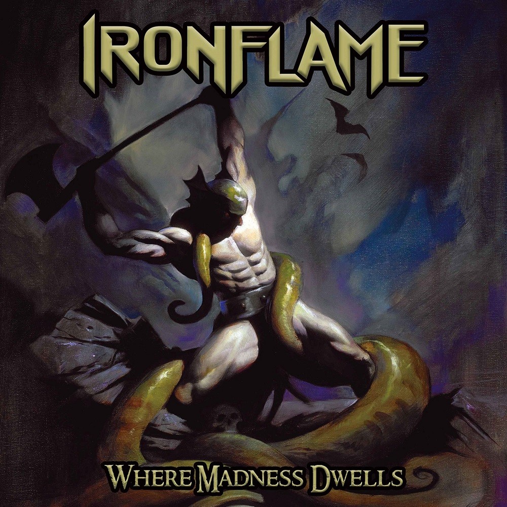 Ironflame - Where Madness Dwells (2022) Cover