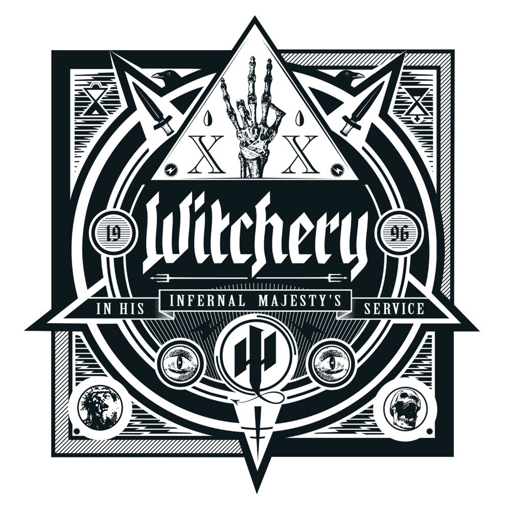 Witchery - In His Infernal Majesty's Service (2016) Cover