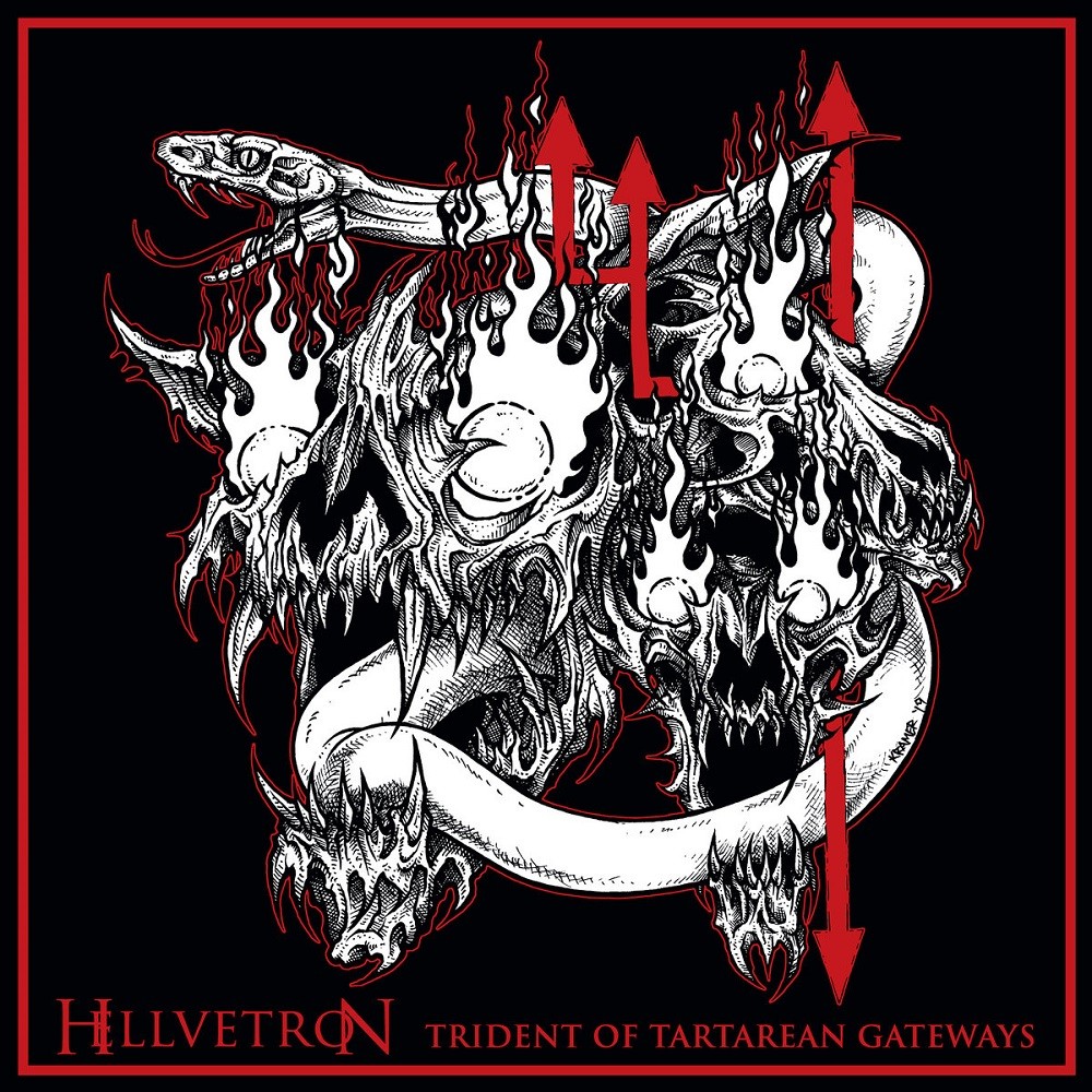 Hellvetron - Trident of Tartarean Gateways (2019) Cover