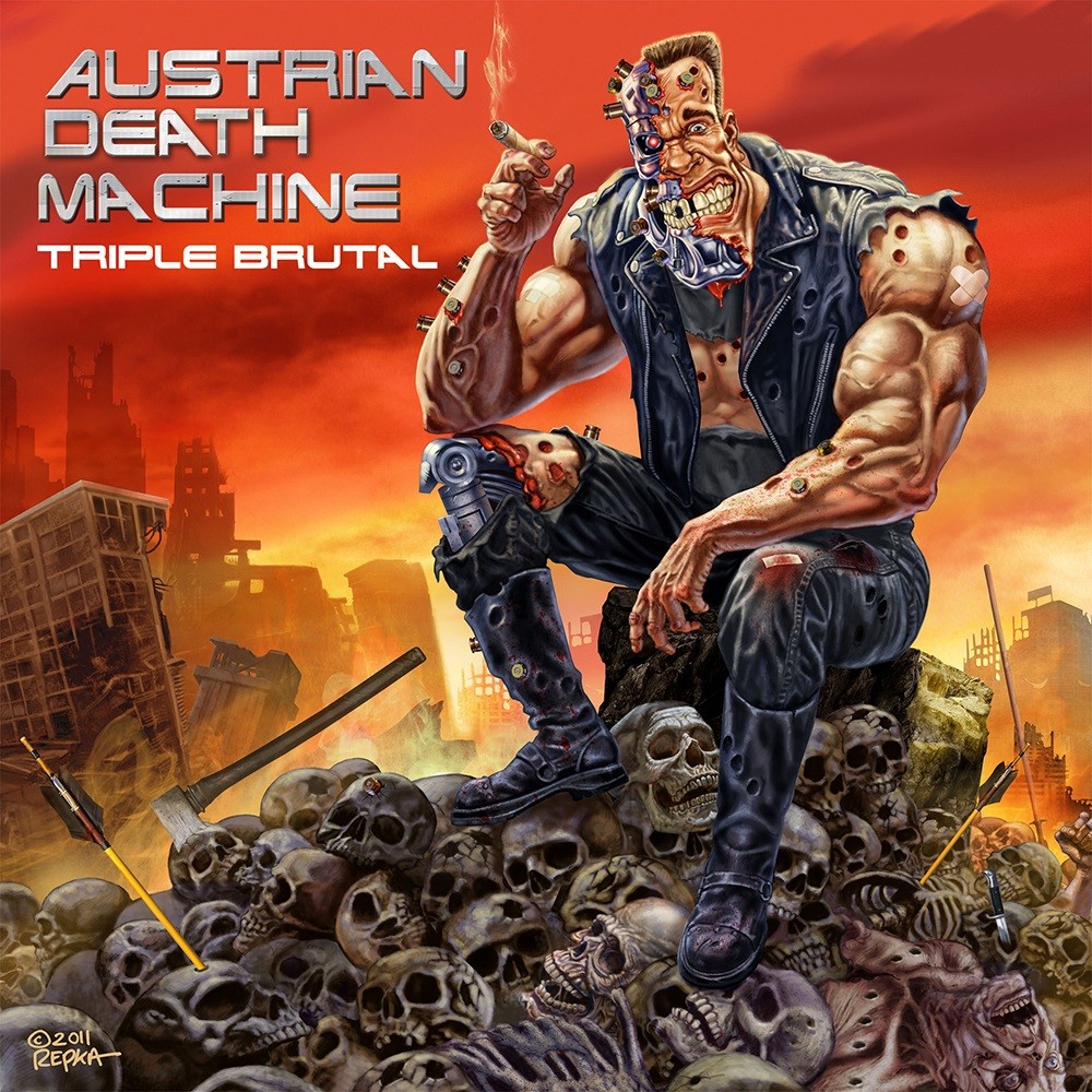 Austrian Death Machine - Triple Brutal (2014) Cover