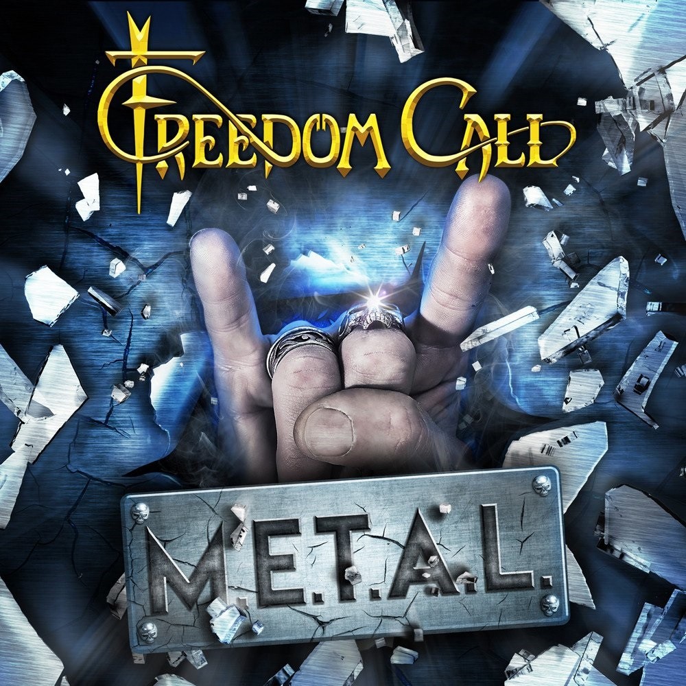 Freedom Call - M.E.T.A.L. (2019) Cover