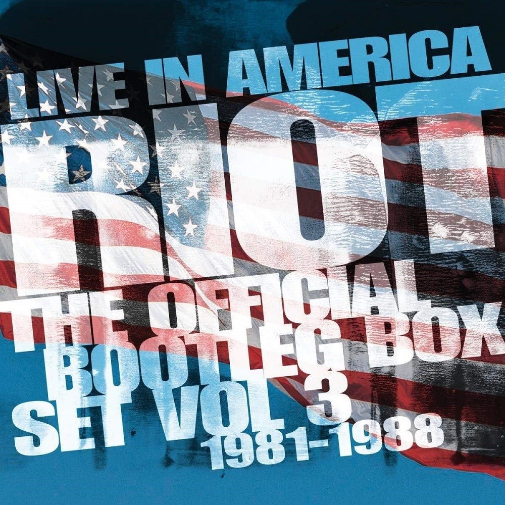 Riot - The Official Bootleg Box Set Volume 3: 1981 - 1988 (2019) Cover