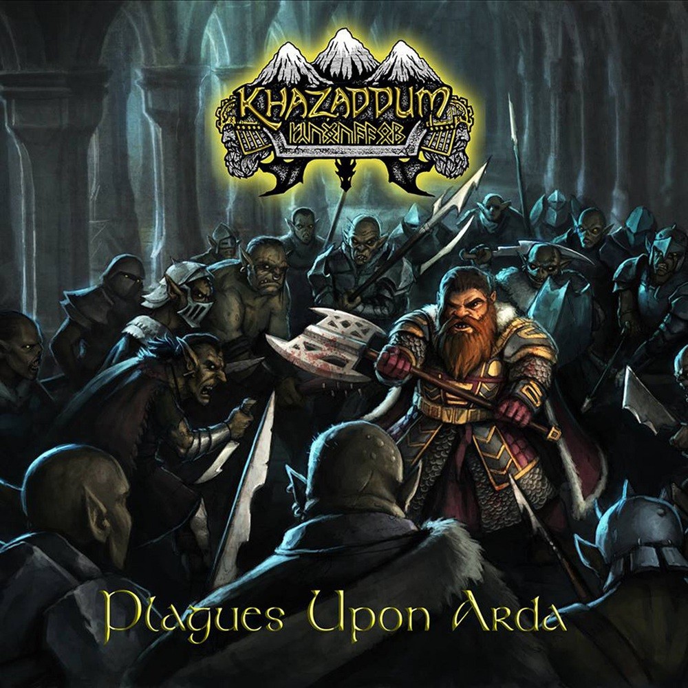 Khazaddum - Plagues Upon Arda (2017) Cover