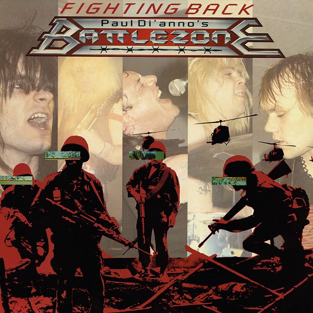 Paul Di'Anno's Battlezone - Fighting Back (1986) Cover
