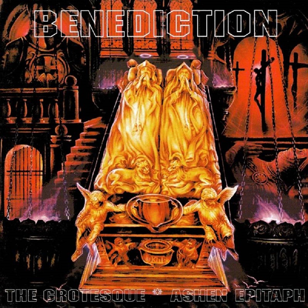 Benediction - The Grotesque / Ashen Epitaph (1994) Cover