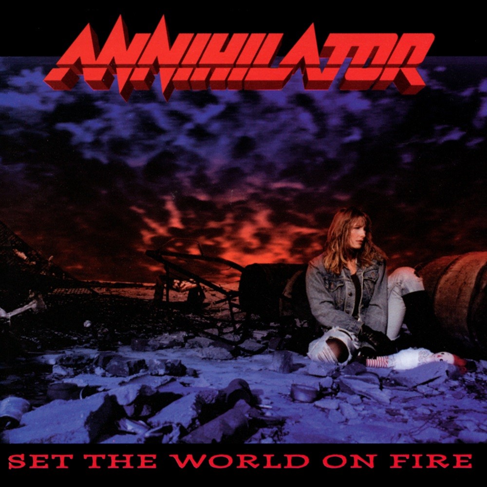 Annihilator - Set the World on Fire (1993) Cover