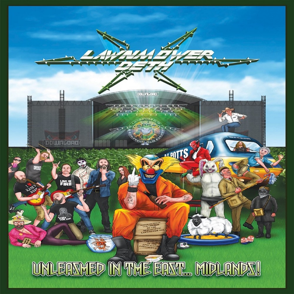 Lawnmower Deth - Unleashed in the East.... Midlands (2018) Cover