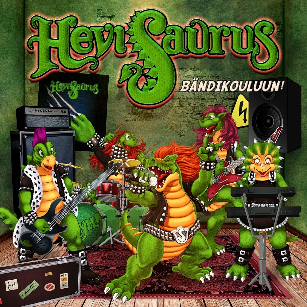 Hevisaurus - Bändikouluun! (2019) Cover