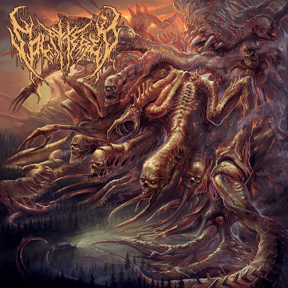 Splattered - Guttural Species (2014) Cover