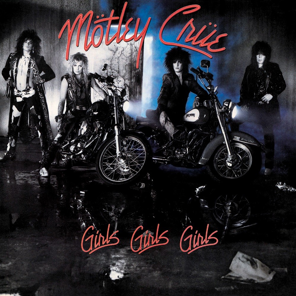 Mötley Crüe - Girls, Girls, Girls (1987) Cover