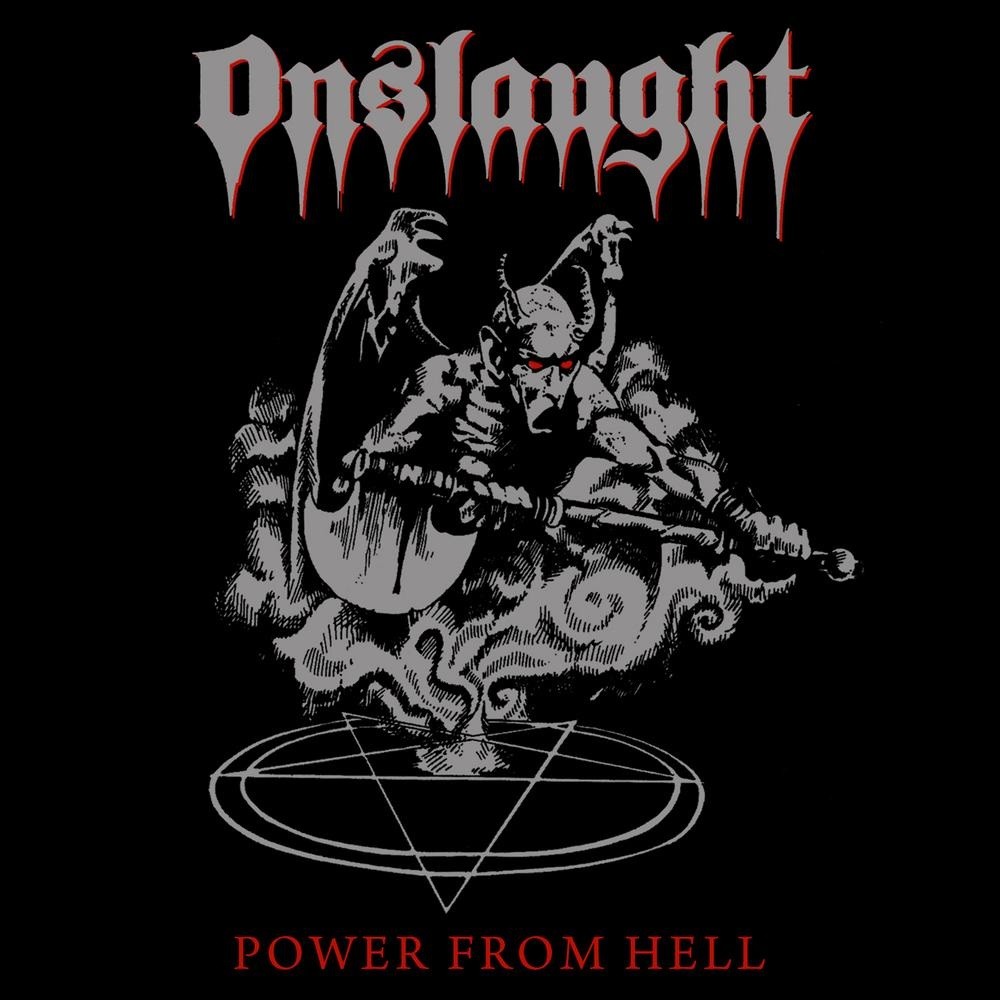 Onslaught - Power From Hell (1985) Cover