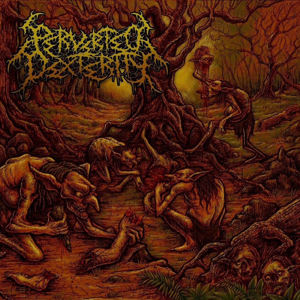 Perverted Dexterity - Primitive Scene of Inhumanity (2014) Cover