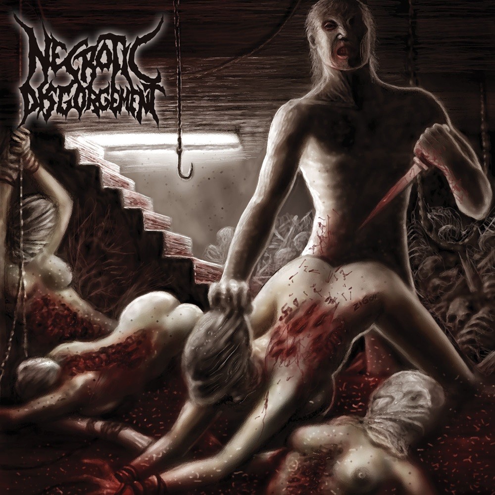 Necrotic Disgorgement - Suffocated in Shrinkwrap (2004) Cover