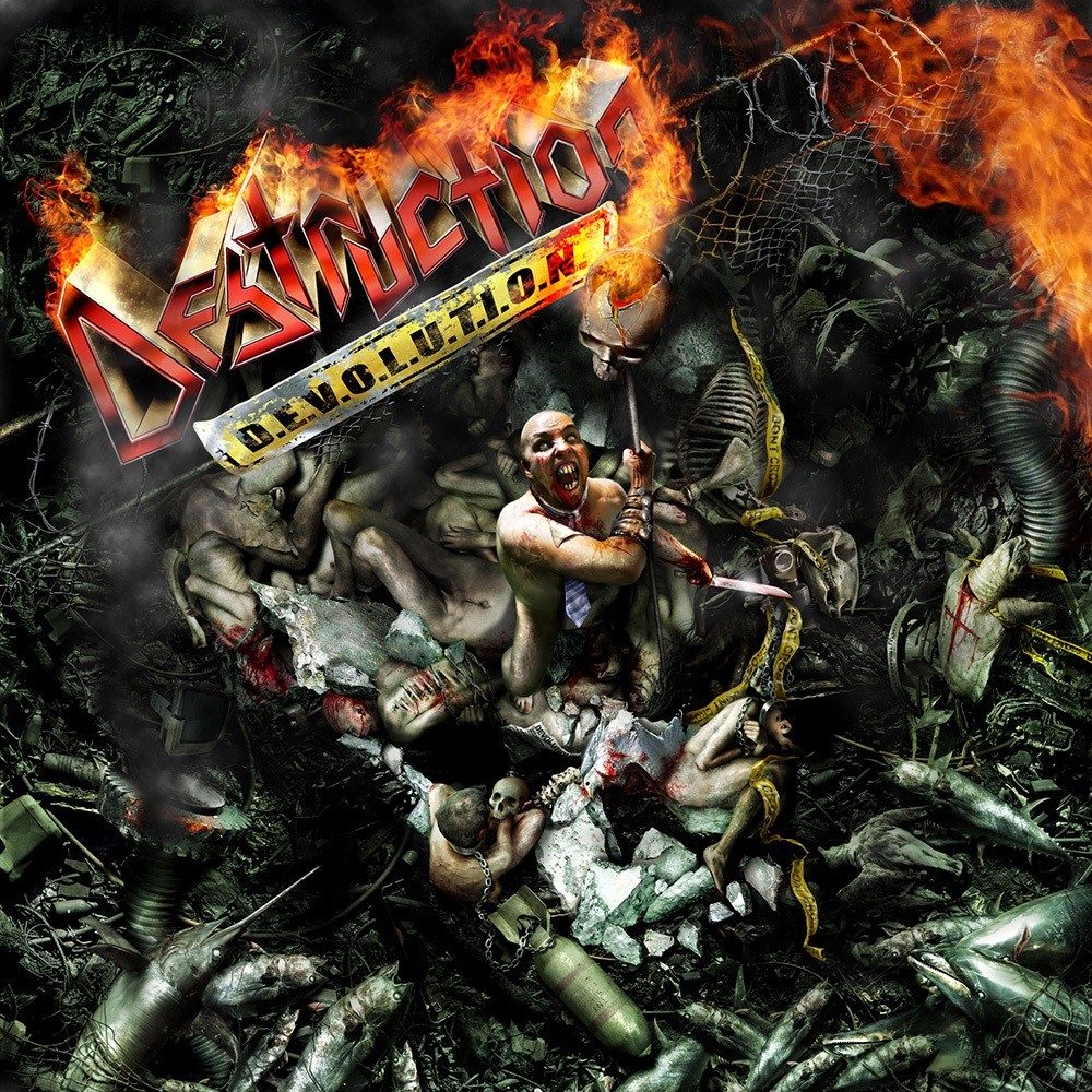 Destruction - D.E.V.O.L.U.T.I.O.N. (2008) Cover