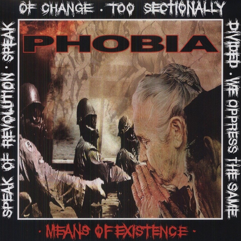 Phobia - Means of Existence (1998) Cover