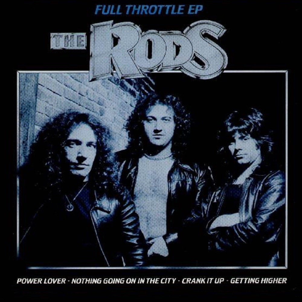 Rods, The - Full Throttle EP (1981) Cover