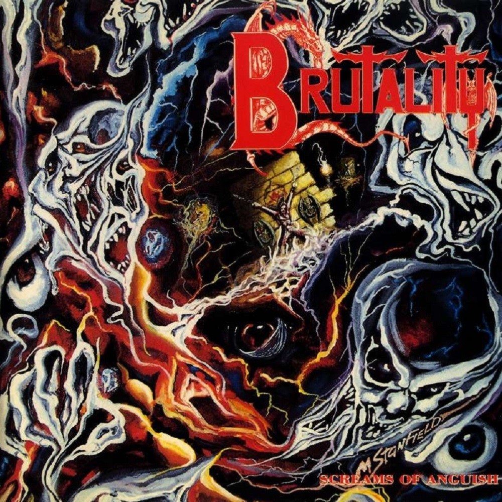 Brutality - Screams of Anguish (1993) Cover