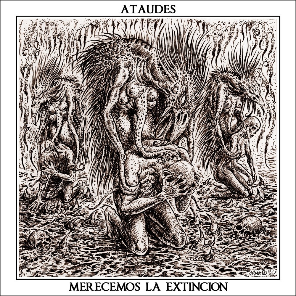 Ataudes - Merecemos la extinción (2020) Cover