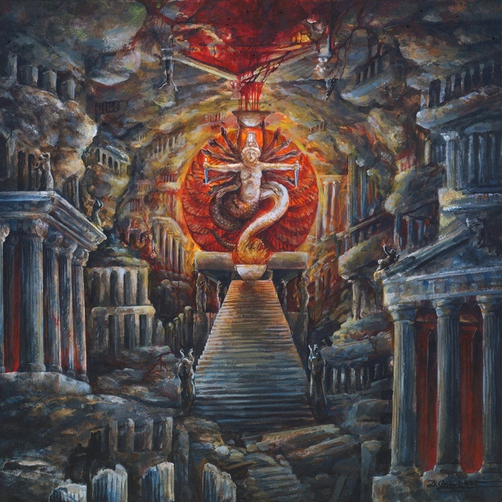 Ensanguinate - Death Saturnalia (With Temples Below) (2026) Cover