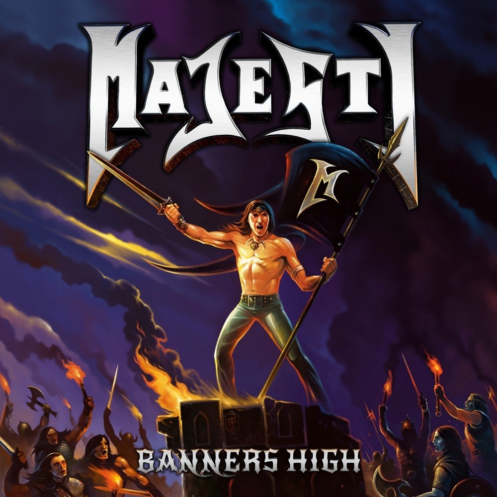 Majesty - Banners High (2013) Cover