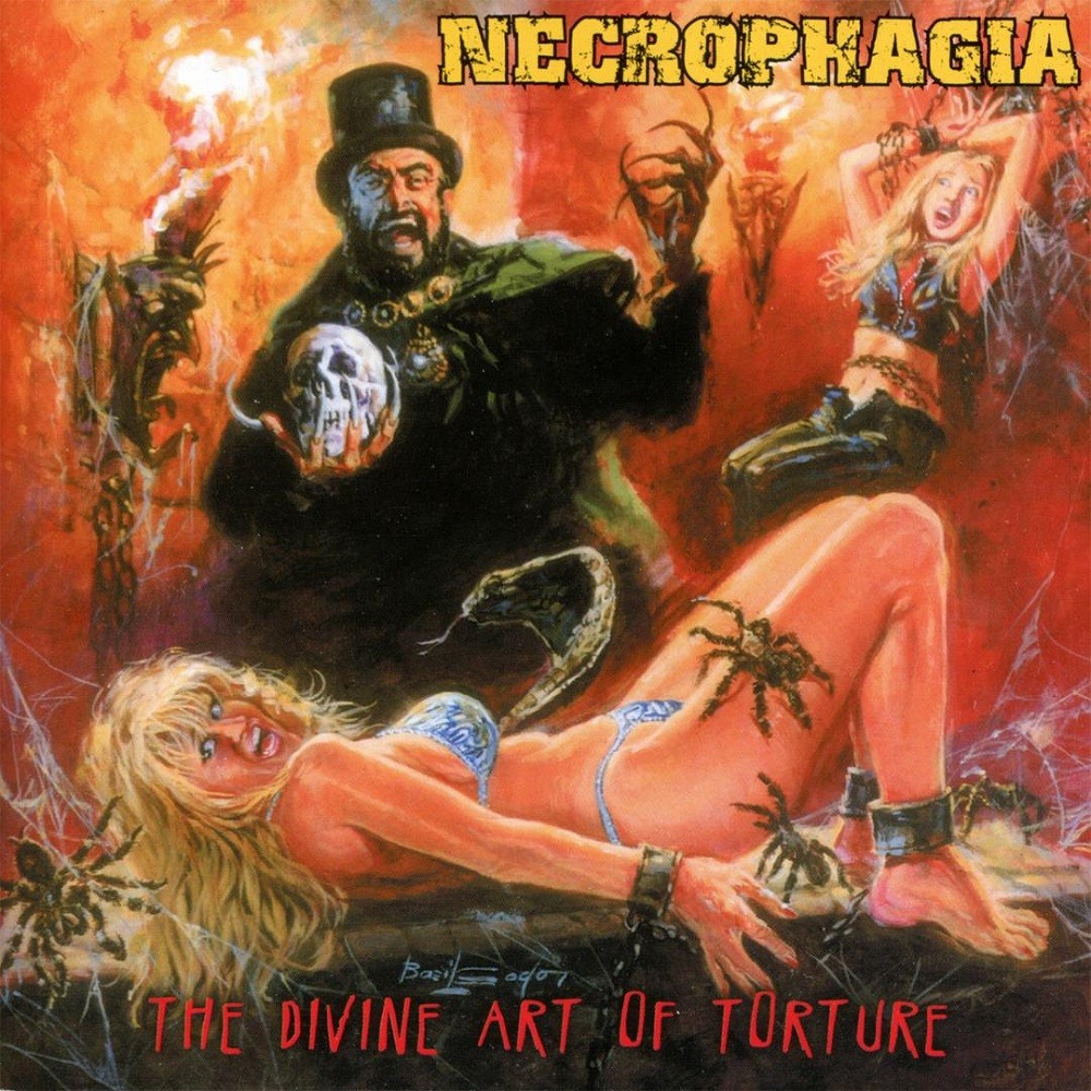Necrophagia - The Divine Art of Torture (2003) Cover
