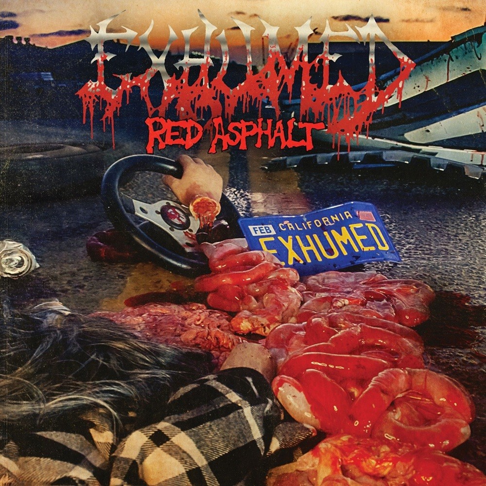 Exhumed - Red Asphalt (2026) Cover