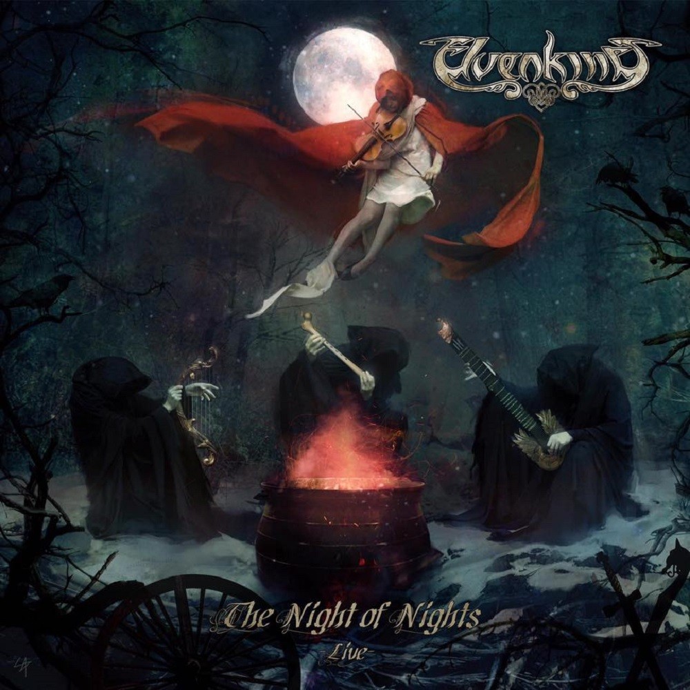 Elvenking - The Night of Nights - Live (2015) Cover