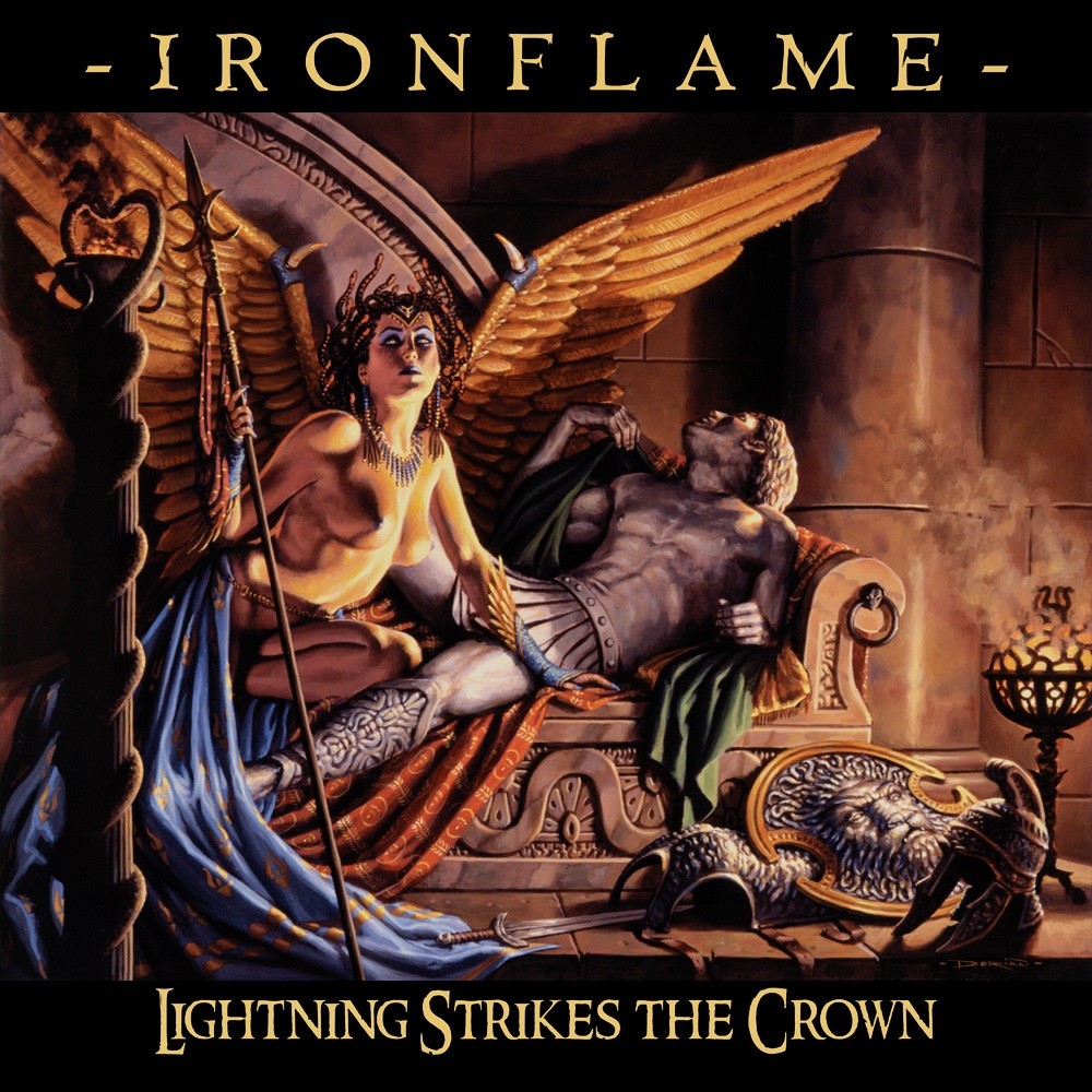 Ironflame - Lightning Strikes the Crown (2017) Cover