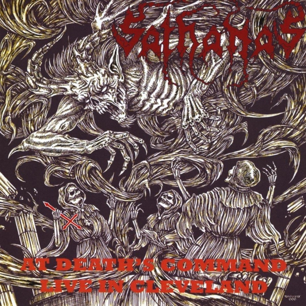 Sathanas - At Death's Command: Live in Cleveland (2009) Cover