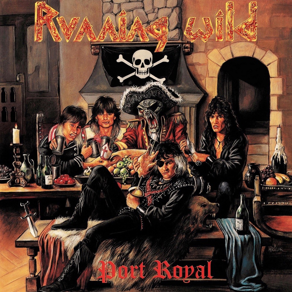 Running Wild - Port Royal (1988) Cover