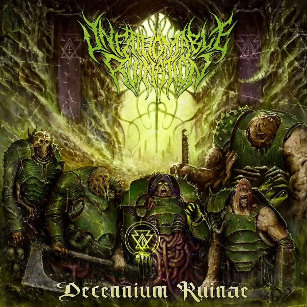 Unfathomable Ruination - Decennium ruinae (2021) Cover