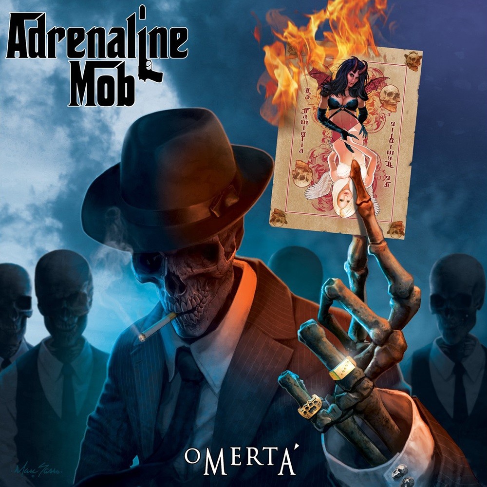 Adrenaline Mob - Omertá (2012) Cover