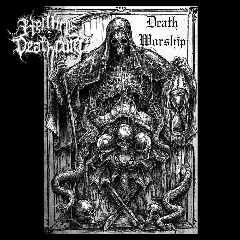 Hellfire Deathcult - Death Worship (2017) Cover