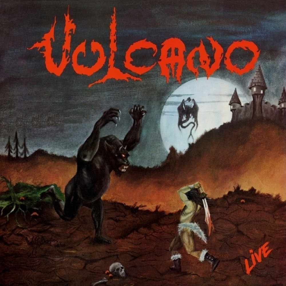 Vulcano - Live! (1985) Cover